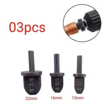 evaseur tube cuivre 03pcs