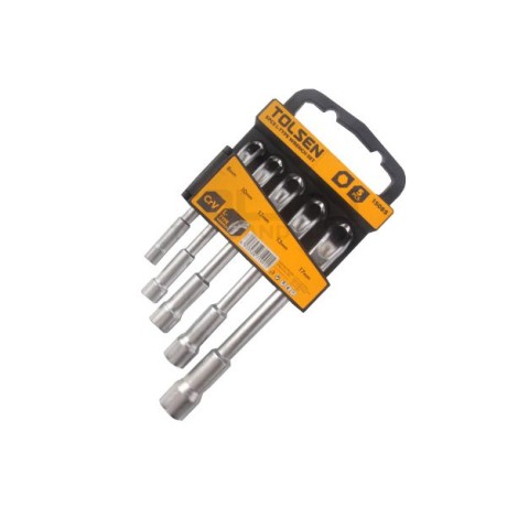 Jeu de Clé a douilles 8-10-12-13-14-17mm 5Pcs TOLSEN