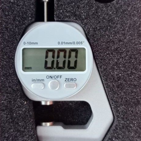 jauge d'épaisseur digitale