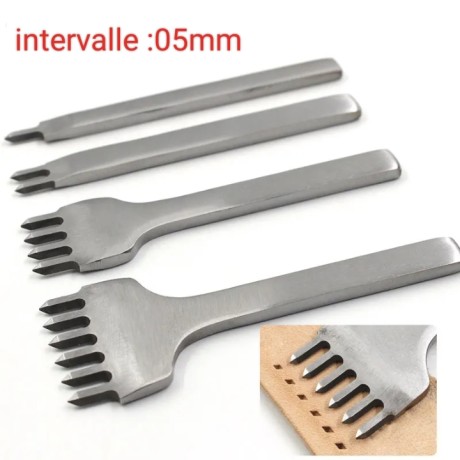 poinçons pour cuir -5mm