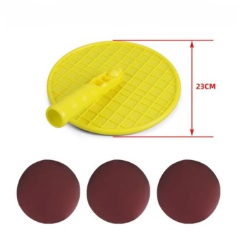 support papier abrasif  en scratch