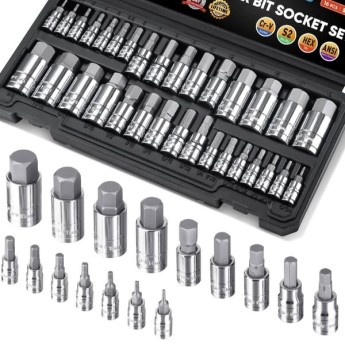 kit de douilles hexagonale 32pcs