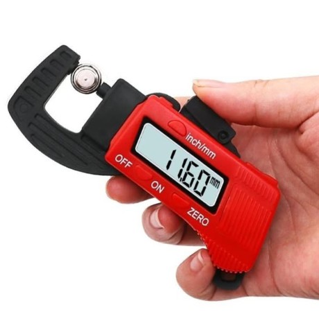 micromètre en plastique