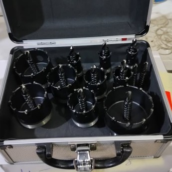 jeu de 13pcs de scie a cloche metal