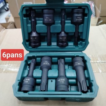 jeu de douilles Torx 6pans