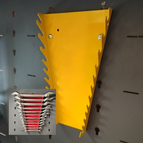 support clé mixte en métal