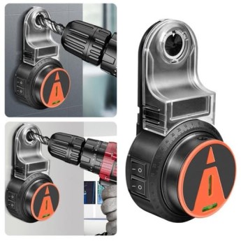 Niveau laser-collecteur de poussière