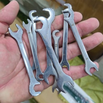 jeu de clés a fourche double tête micromecaniq