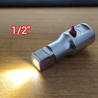 Adaptateur Clé à cliquet LED TOPTUL