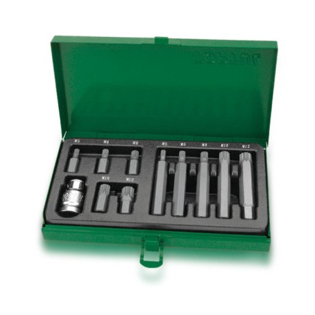 COFFRET A EMBOUT 12 PANS 11PCS TOPTUL