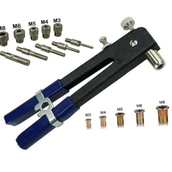 Riveteuse Manuelle avec écrous 70Pcs