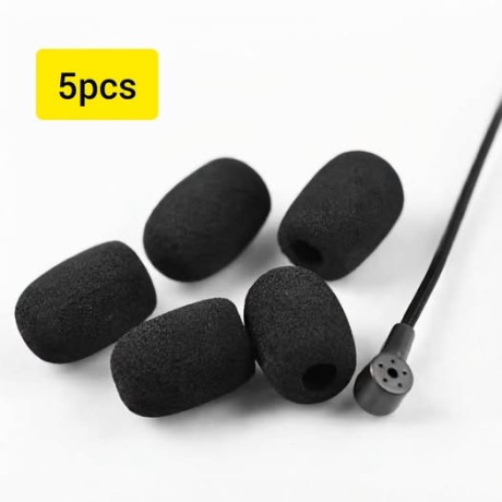mousse pour microphone -éponge- 5pcs