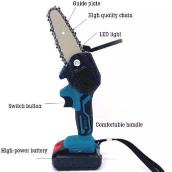 mini scie électric d'élagage