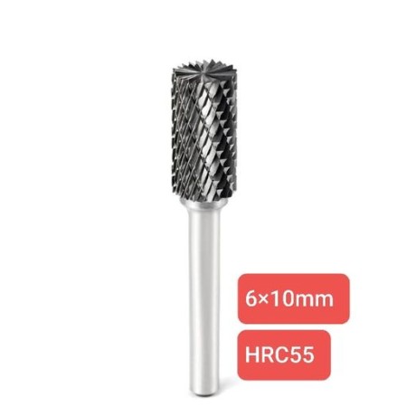 fraise a tige 6x10mm
