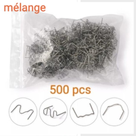 agrafes a chaud 500pcs