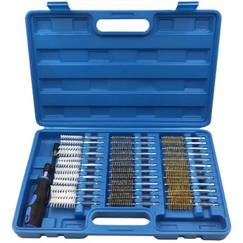 Ensemble brosses métalliques à tige hexagonale 38 pièces